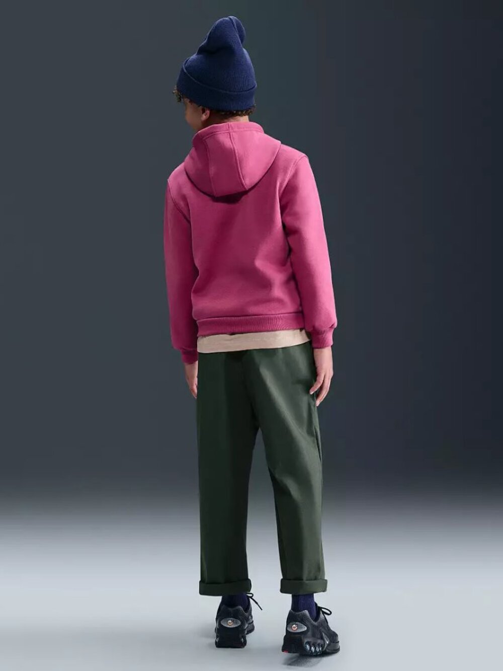 Nike All Kids Fit Sportswear Club Fleece Hoodie - Picture 2 of 9